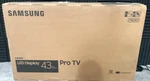 Samsung 43" Commercial Led Lcd Signage Display 4K BE43T-H New!!!. Fixed Price $269.99.