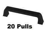 20 Liberty Drawer Cabinet 3-3/4" Classic Bell Pull Flat Black (total 10 Packs). Fixed Price $39.50.