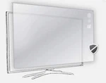 Pre-owned Vizomax 75 Inch Screen Protector For Lcd Oled & Qled 4K Hdtv. Fixed Price $105.00.