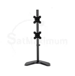 Vertical Dual Monitor Desktop Mount Stand Fits Tv 13"- 27" Fully Adjustable. Fixed Price $44.99.