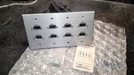 Panel Crafters Hdmi 8 Port Wall Plate Stainless Steel. Fixed Price $29.95.