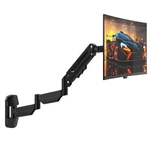 Black Full Motion Single Monitor Wall Mount Arm 1332 Inch Screen 19.8LBS. Fixed Price $99.26.