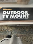 Hangman Indoor/outdoor Tv Mount WD2060-OD 32"-80", Holds 100 Lbs. G7. Fixed Price $34.00.