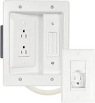 Sanus SA-IWP1-W1 In-wall Tv Power And Cable Management Kit White. Fixed Price $37.56.