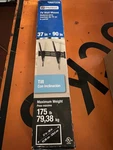 Utilitech Fixed Indoor Wall Mount Fits Tvs Up To 90-IN #0607226 New Unopened. Fixed Price $46.02.