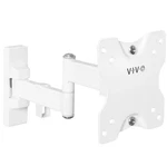 Vivo White Full Motion 13" 27" Lcd Led Tv & Monitor Screen Vesa Wall Mount. Fixed Price $39.89.