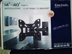 Loctek 14"-40" Articulating Flat Panel Tv Bracket. Fixed Price $17.00.
