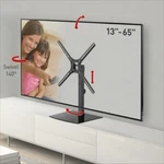 Barkan 13 - 65 Inch Swivel & Tilt Tabletop Tv Stand Base, Holds Up 80 Lbs. Fixed Price $77.90.