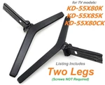 Sony KD-55X80K KD-55X85K KD-55X80CK Tv Stand Legs Used. Fixed Price $30.95.