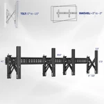 Vivo 1X2 Pop-out Video Wall Mount (fits Tvs) For 37 To 65 Plasma Screens. Fixed Price $189.99.
