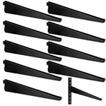 10 Pack Adjustable Shelf Brackets For Double Track System Closet Organization.... Fixed Price $43.94.