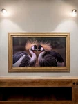 32" To 65" Inch Frame For Samsung The Tv,rustic Light Wood Finish. Fixed Price $159.80.