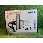 Mount-it! MI-1772B Dual Monitor Desk Height Adjustable Spring Arm Black. Fixed Price $119.00.