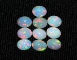 100%NATURAL Ethiopian Opal Gemstone Cabochons Welo Fire Cabs 10PCS Lot 2289. Fixed Price $63.80.