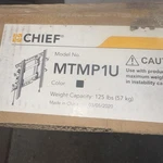 New Chief MTMP1U Fusion Series Tilting Portrait Wall Mount For 32 To 47" (Q28). Fixed Price $75.00.