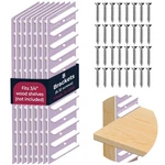 Made In Usa Ezstudrack Adjustable Shelf Brackets, 8-PACK Pack, WHITE-8PACK. Fixed Price $42.21.