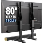 Universal Tv Stand, Table Top Base Wobble-for Most 24 80 Inch Lcd.... Fixed Price $44.87.