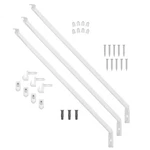 Fixed Mount All-in-one Hardware Kit For 12 In. 72 Wire Shelving. Fixed Price $29.48.