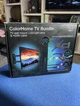 Aura Led Color Home Tv Bundle W/wall Mount Light Strip & Hdmi Cable. Fixed Price $19.95.
