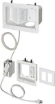 Arlington TVB712BK Bridge Ii Power/low Voltage Box Pre-wired Kit. Fixed Price $122.29.