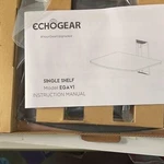 Echogear Single Av Shelves For Tv Accessories And Necessities, HOLDS15 Ibs.. Fixed Price $30.00.