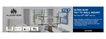 Audster Ultra Slim Tilt Wall Mount Fits Mos 27"- 85" Flat Tvs UST3785 Black. Fixed Price $75.18.