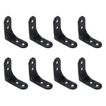 Dnyta 8PCS Stainless Steel Shape Shelf Bracket Inch, 2"-A-BLACK. Fixed Price $10.52.
