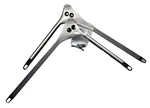 Hisense 75" Tv Model 75RGE1 Legs/stand Set Mpn: 1456L (LT#2-1 & 1456R (LT#2-2). Fixed Price $44.95.