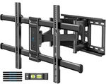 Perlesmith Full Motion Wall Mount For Most 37-82 Inch Tvs Up To 132 Lbs, T.... Fixed Price $58.03.