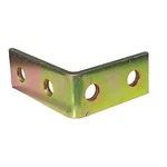 Channel Angle Bracket, Gold, Width: 4 1/8 In, V325Y. Fixed Price $9.89.
