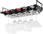 Wallniture Piccola Under Cabinet Wine Rack & Glasses Holder, Kitchen Organiza.... Fixed Price $57.99.
