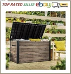 Keter Resin Deck Box Signature Collection Indoor/outdoor Storage, 230 Gallon. Fixed Price $287.02.