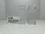 Hideit Uni-sw White Adjustable Mini Computer Wall Mount. Fixed Price $8.00.