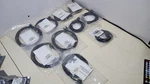 Ten New Altinex CM11312 Momentary Black Snap-in Switches W/ 8 Ft. Leads & Led. Fixed Price $170.00.