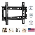 Fixed Ultra Slim Tv Wall Mount 17-43" Perfect For Any Led, Lcd, Plasma. Fixed Price $29.99.