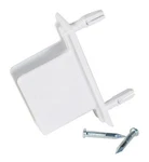 Pack Rubbermaid 1950472 Fast Track Wall/end Bracket 1.3 X 8.6 In 3D61. Fixed Price $19.92.
