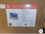 Cta Digital Premium Height-adjustable Floor-to-desk Security Kiosk For Tablets. Fixed Price $62.00.