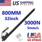 32INCH 800MM High SPEED5MM/S Linear Actuator Motor 3000N DC12V Mounting Brackets. Fixed Price $90.99.