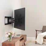 Full Motion Wall Mount For 50" To 86" Tvs, Up 15 Tilting Swivels +/-45. Fixed Price $83.09.