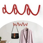 Coat Rack Wall Mount, Creative Wave Hooks 20KG Capacity, Easy Installati.... Fixed Price $40.21.