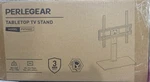 Perlegear Tabletop Stand: Model PGTVS02. Fixed Price $16.99.