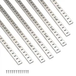 Adjustable Shelf Bracket 40 Inch 8 Pack Silver Pilaster Strips Ra.... Fixed Price $44.80.