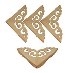 Brandname Corner Protector Edge 4 Pcs Antique Metal Decorative Box Gold. Fixed Price $35.18.