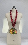 New Nhl Chicago Blackhawks Red Fan Chain Necklace Foam Mi Usa. Fixed Price $21.77.