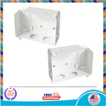 Cutelec 2PCS Box Mounting Bracket For Low Profile Blinds 2INCH White Color.... Fixed Price $12.28.