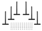 6PCS 5 Inch Floating Shelf Bracket, Heavy Duty Hidden Brackets, Matte B.... Fixed Price $21.19.