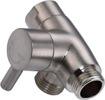 G-promise Solid Metal Arm Diverter For Hand Held Showerhead Fixed Spr. Fixed Price $36.59.