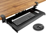 Hemudu Keyboard Tray Under Desk Pull Out With Extra Sturdy Clamp Mount System,. Fixed Price $58.42.