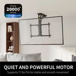 Electric Motorized Flip Down Pitched Roof Ceiling Tv Mount For 32" 70" Screen. Fixed Price $179.99.