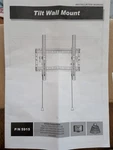 New Monoprice 5915 Ez Low Profile Tilt Tv Wall Mount Bracket 32-70". Fixed Price $25.00.